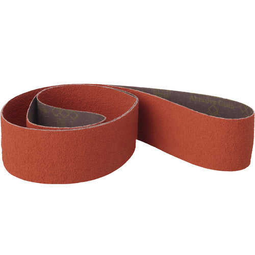 3M Cloth Belt 947D 60 X-weight 4″ × 536″ Film-lok Single-flex - Exact Industrial Supply