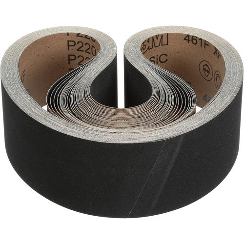 3M Cloth Belt 461F P60 XF-weight 4″ × 132″ Sine-Lok Precision Roll Grinding - Exact Industrial Supply