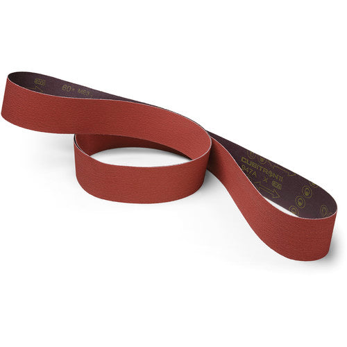 ‎3M Cubitron ll Cloth Belt 947A 120+ X-weight 3-1/2″ × 59″ Film-lok Single-flex - Exact Industrial Supply