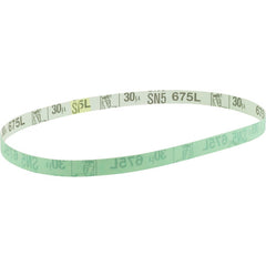 3M Diamond Microfinishing Film Belt 675L 74 Mic 3″ × 30″ - Exact Industrial Supply