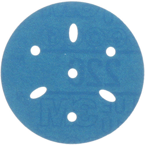 3M Hookit Blue Abrasive Disc Multi-hole 36148 3″ 240 grade - Exact Industrial Supply