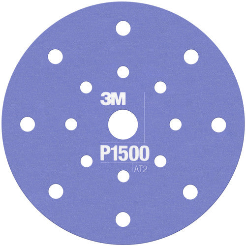 3M Hookit Flexible Abrasive Disc 270J 34805 6″ Dust Free P1500 - Exact Industrial Supply