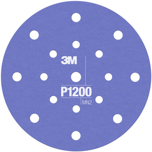 3M Hookit Flexible Abrasive Disc 270J 34804 6″ Dust Free P1200 - Exact Industrial Supply