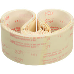 3M Microfinishing Film Belt 272L 100 Mic Type UK 23″ × 62″ - Exact Industrial Supply