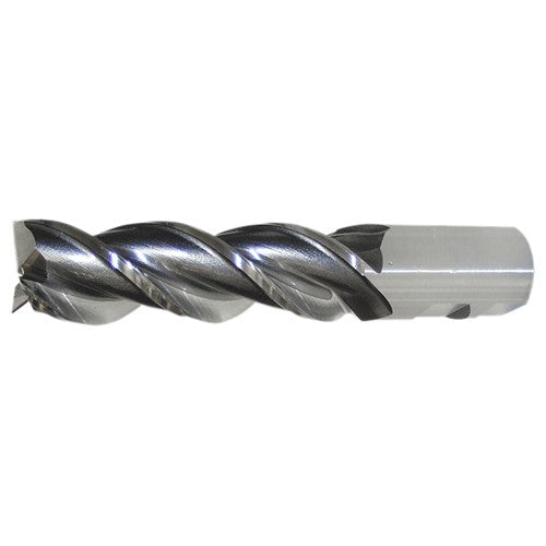 ‎1-1/4″ × 1-1/4″ × 3″ × 5-1/2″ RHS / RHC HSS-E (PM) Powder Metal High Helix Finishing End Mill-3F SE CC - Bright - Exact Industrial Supply
