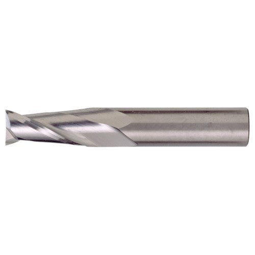 ‎5/64″ × 1/8″ × 3/16″ × 1-1/2″ RHS / RHC Solid Carbide 2-Flute Square End Single End General Purpose End Mill - TiAlN - Exact Industrial Supply