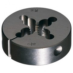 #12–28 13/16 OD 382 Carbon Steel Round Adjustable Die - Americas Industrial Supply