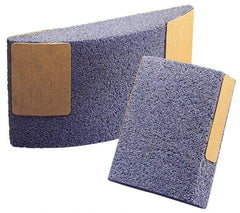 Norton - 11-1/4" Wide x 6" High x 2-1/4" Thick Grinding Segment - Aluminum Oxide, 30 Grit, Hardness G, Blue Print No. ME30777 - Americas Industrial Supply