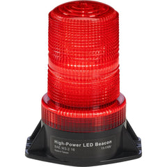 Auxiliary Lights; Light Type: Heavy Duty LED Work Truck Light; Amperage Rating: 0.7000; Light Technology: LED; Color: Red; Material: Polycarbonate; Voltage: 12-110; Overall Height: 5.2; Overall Diameter: 2.900; Wire Connection Type: Hardwired; Minimum Ord