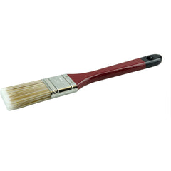 1-1/2″ Flat Sash Brush, Poly/Nylon Fill, 2-1/4″ Trim Length, Red Foam Handle - Americas Industrial Supply