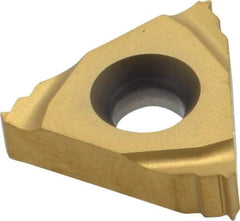 Seco - 16ER External Right Hand 40 UN Laydown Threading Insert - Grade CP500, TiAlN/TiN Coated Carbide - Americas Industrial Supply