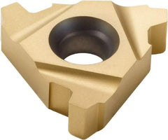Seco - 22ER External Right Hand 6 Acme Laydown Threading Insert - Grade CP500, TiAlN/TiN Coated Carbide, 12.7mm Inscribed Circle - Americas Industrial Supply