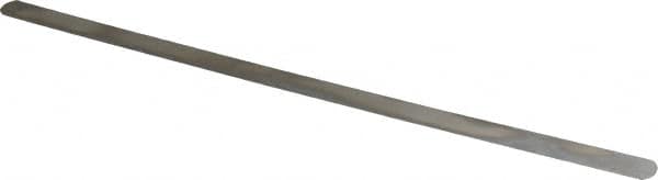 Precision Brand - 0.001 Inch Thick x 1/2 Inch Wide x 12 Inch Leaf Length, Parallel Feeler Gage - High Carbon Steel - Americas Industrial Supply