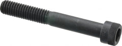 Made in USA - 3/8-16 UNC Hex Socket Drive, Socket Cap Screw - Alloy Steel, Black Oxide Finish, Partially Threaded, 2-3/4" Length Under Head - Americas Industrial Supply