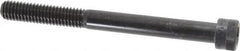 Holo-Krome - 3/8-16 UNC Hex Socket Drive, Socket Cap Screw - Alloy Steel, Black Oxide Finish, Partially Threaded, 4" Length Under Head - Americas Industrial Supply