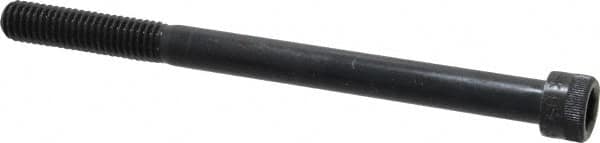 Holo-Krome - 3/8-16 UNC Hex Socket Drive, Socket Cap Screw - Alloy Steel, Black Oxide Finish, Partially Threaded, 5" Length Under Head - Americas Industrial Supply