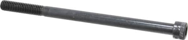 Holo-Krome - 3/8-16 UNC Hex Socket Drive, Socket Cap Screw - Alloy Steel, Black Oxide Finish, Partially Threaded, 6" Length Under Head - Americas Industrial Supply