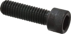 Made in USA - 7/16-14 UNC Hex Socket Drive, Socket Cap Screw - Alloy Steel, Black Oxide Finish, Fully Threaded, 1-1/2" Length Under Head - Americas Industrial Supply