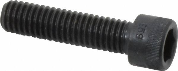 Made in USA - 7/16-14 UNC Hex Socket Drive, Socket Cap Screw - Alloy Steel, Black Oxide Finish, Fully Threaded, 1-3/4" Length Under Head - Americas Industrial Supply