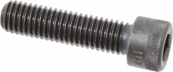 Made in USA - 1/2-13 UNC Hex Socket Drive, Socket Cap Screw - Alloy Steel, Black Oxide Finish, Fully Threaded, 2" Length Under Head - Americas Industrial Supply