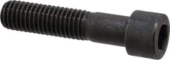 Made in USA - 1/2-13 UNC Hex Socket Drive, Socket Cap Screw - Alloy Steel, Black Oxide Finish, Partially Threaded, 2-1/4" Length Under Head - Americas Industrial Supply