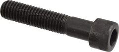 Made in USA - 1/2-13 UNC Hex Socket Drive, Socket Cap Screw - Alloy Steel, Black Oxide Finish, Partially Threaded, 2-1/2" Length Under Head - Americas Industrial Supply
