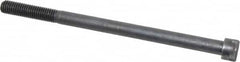 Made in USA - 1/2-13 UNC Hex Socket Drive, Socket Cap Screw - Alloy Steel, Black Oxide Finish, Partially Threaded, 8" Length Under Head - Americas Industrial Supply