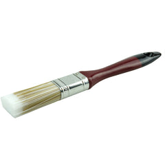 1″ Varnish Brush, Poly/Nylon Fill, 2-1/4″ Trim Length, Red Foam Handle - Americas Industrial Supply