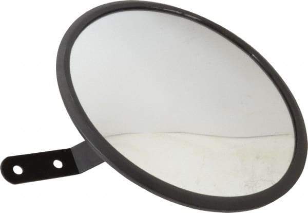 PRO-SAFE - Indoor & Outdoor Round Vehicle/Utility Safety, Traffic & Inspection Mirrors - Glass Lens, 8" Diam - Americas Industrial Supply