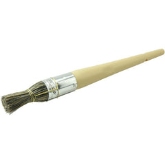 13/16″ Bridled Glue Brush, Grey China Bristle, 1-3/4″ Trim Length, Long Foam Handle - Americas Industrial Supply