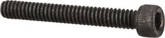 Value Collection - #3-48 UNC Hex Socket Drive, Socket Cap Screw - Alloy Steel, Black Oxide Finish, Fully Threaded, 3/4" Length Under Head - Americas Industrial Supply