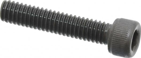 Value Collection - #3-56 UNF Hex Socket Drive, Socket Cap Screw - Alloy Steel, Black Oxide Finish, Fully Threaded, 1/2" Length Under Head - Americas Industrial Supply