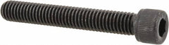Value Collection - #12-28 UNF Hex Socket Drive, Socket Cap Screw - Alloy Steel, Black Oxide Finish, Partially Threaded, 1-1/2" Length Under Head - Americas Industrial Supply