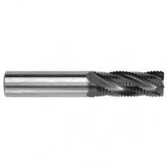 5/8" Dia. - 3-1/2" OAL - Bright CBD - Square End Roughing End Mill - 4 FL - Americas Industrial Supply