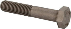 Value Collection - 5/16-24 UNF, 1-3/4" Length Under Head Hex Head Cap Screw - Partially Threaded, Grade 18-8 Stainless Steel, Uncoated, 1/2" Hex - Americas Industrial Supply