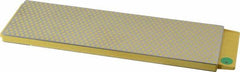 DMT - 8" Long x 2-5/8" Wide Diam ond Sharpening Stone - Rectangle, 1200/600 Grit, Ultra Fine, Super Fine Grade - Americas Industrial Supply