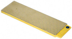 DMT - 10" Long x 4" Wide Diam ond Sharpening Stone - Rectangle, 1200/325 Grit, Coarse, Extra Fine Grade - Americas Industrial Supply