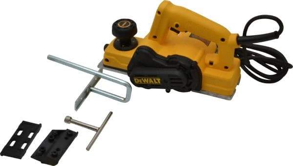 DeWALT - 120 and 240 Volt, 5.5 Amp, 17,000 RPM, Handheld Planer Kit - 1/16 Inch Depth of Cut, 3-1/4 Inch Wide - Americas Industrial Supply