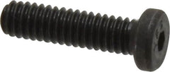 Value Collection - #8-32 UNC Hex Socket Drive, Low Socket Cap Screw - Alloy Steel, Black Oxide Finish, Fully Threaded, 5/8" Length Under Head - Americas Industrial Supply