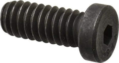 Value Collection - 1/4-20 UNC Hex Socket Drive, Low Socket Cap Screw - Alloy Steel, Black Oxide Finish, Fully Threaded, 5/8" Length Under Head - Americas Industrial Supply