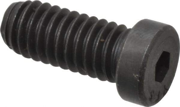 Value Collection - 5/16-18 UNC Hex Socket Drive, Low Socket Cap Screw - Alloy Steel, Black Oxide Finish, Fully Threaded, 3/4" Length Under Head - Americas Industrial Supply