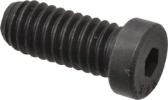Value Collection - 5/16-18 UNC Hex Socket Drive, Low Socket Cap Screw - Alloy Steel, Black Oxide Finish, Fully Threaded, 3/4" Length Under Head - Americas Industrial Supply