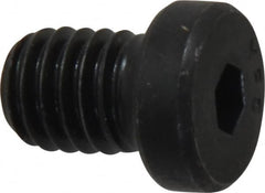 Value Collection - 3/8-16 UNC Hex Socket Drive, Low Socket Cap Screw - Alloy Steel, Black Oxide Finish, Fully Threaded, 1/2" Length Under Head - Americas Industrial Supply