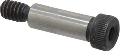 Value Collection - 5/16" Shoulder Diam x 7/8" Shoulder Length, 1/4-20 UNC, Hex Socket Shoulder Screw - 4140 Alloy Steel, Uncoated, 7/32" Head Height x 7/16" Head Diam - Americas Industrial Supply