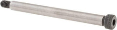Value Collection - 5/16" Shoulder Diam x 3-1/4" Shoulder Length, 1/4-20 UNC, Hex Socket Shoulder Screw - 4140 Alloy Steel, Uncoated, 7/32" Head Height x 7/16" Head Diam - Americas Industrial Supply