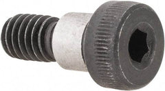 Value Collection - 3/8" Shoulder Diam x 5/16" Shoulder Length, 5/16-18 UNC, Hex Socket Shoulder Screw - 4140 Alloy Steel, Uncoated, 1/4" Head Height x 9/16" Head Diam - Americas Industrial Supply