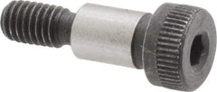 Value Collection - 1/4" Shoulder Diam x 3/8" Shoulder Length, #10-32 UNF, Hex Socket Shoulder Screw - 4140 Alloy Steel, Uncoated, 3/16" Head Height x 3/8" Head Diam - Americas Industrial Supply