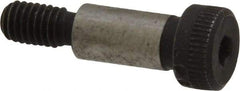 Value Collection - 1/4" Shoulder Diam x 1/2" Shoulder Length, #10-32 UNF, Hex Socket Shoulder Screw - 4140 Alloy Steel, Uncoated, 3/16" Head Height x 3/8" Head Diam - Americas Industrial Supply