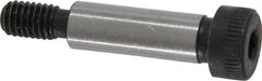 Value Collection - 1/4" Shoulder Diam x 3/4" Shoulder Length, #10-32 UNF, Hex Socket Shoulder Screw - 4140 Alloy Steel, Uncoated, 3/16" Head Height x 3/8" Head Diam - Americas Industrial Supply