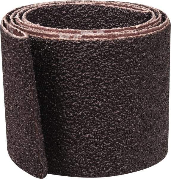 Norton - 2-1/2" Wide x 60" OAL, 36 Grit, Aluminum Oxide Abrasive Belt - Aluminum Oxide, Very Coarse, Coated, X Weighted Cloth Backing, Series R228 - Americas Industrial Supply